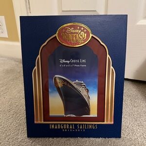 Disney Fantasy Cruise Picture Frame NWT